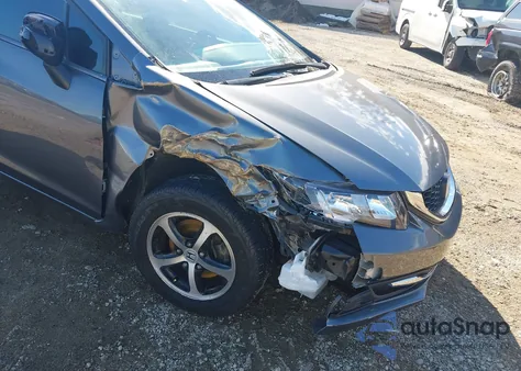 2013 Honda Civic Lx из США, поврежденный, VIN 19XFB2F57DE219344